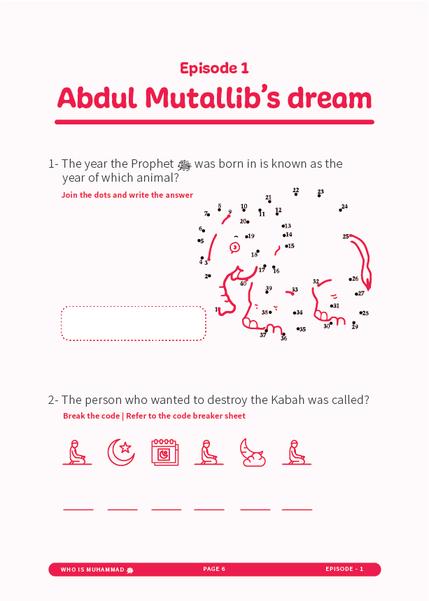 Who Is Muhammad ﷺ Workbook