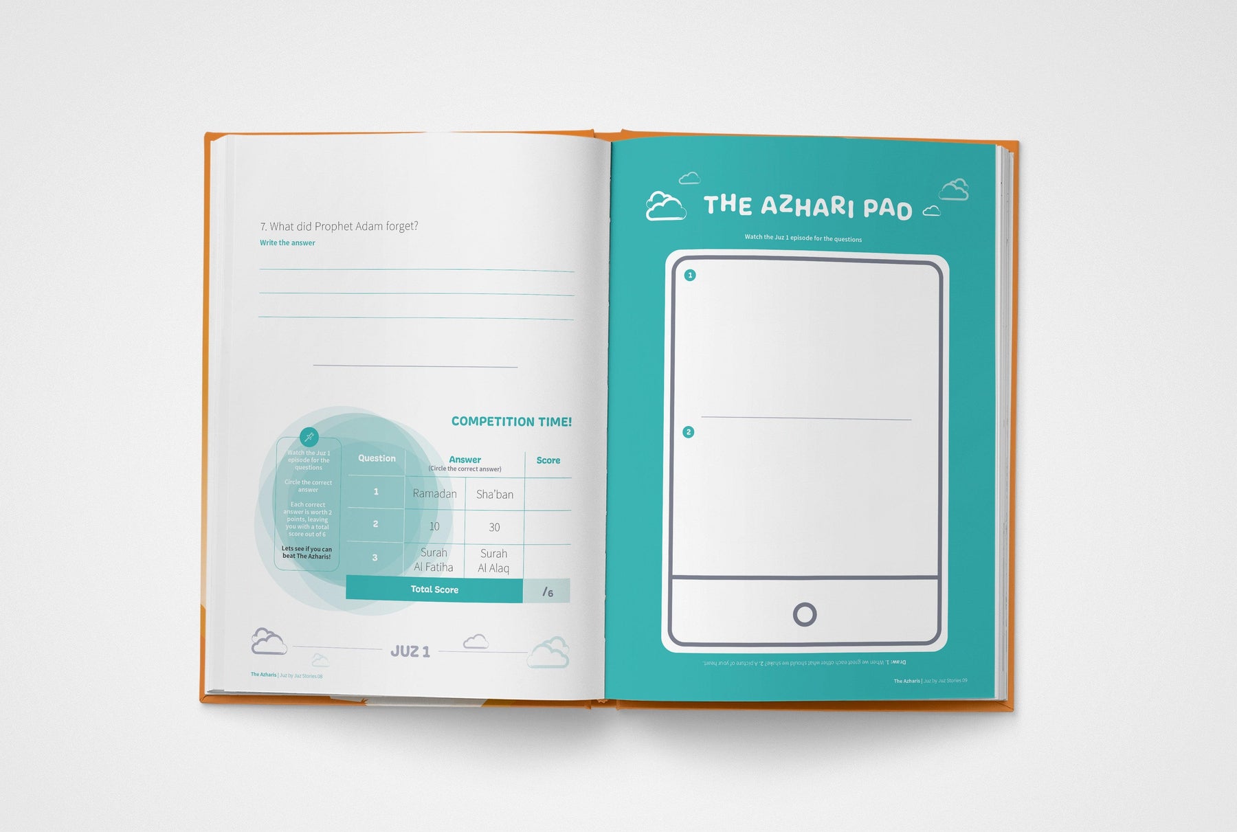 Juz By Juz Stories Workbook - The Azharis