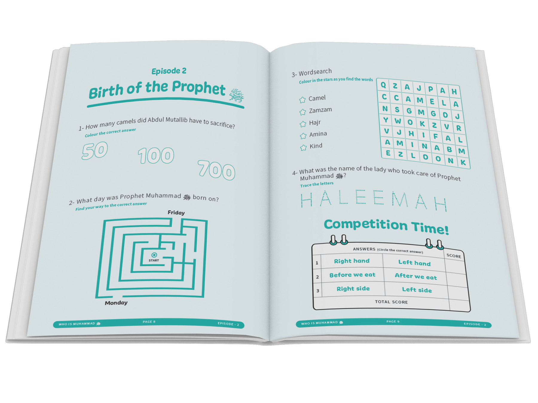 Who Is Muhammad ﷺ Workbook